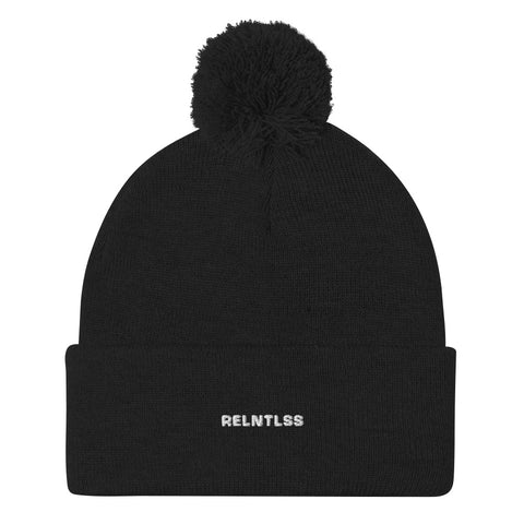 RELNTLSS Pom-Pom Beanie